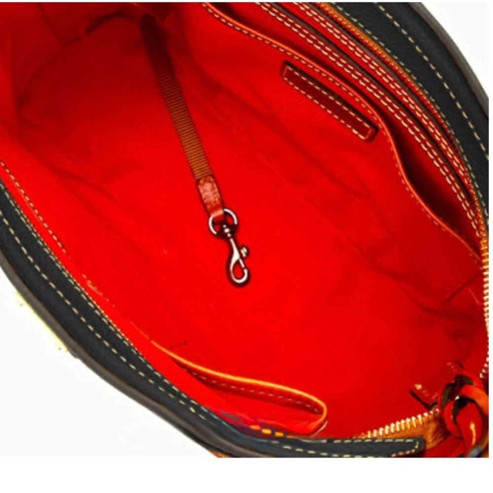 Dooney & Bourke Black and Brown Tote - Picture 12 of 16